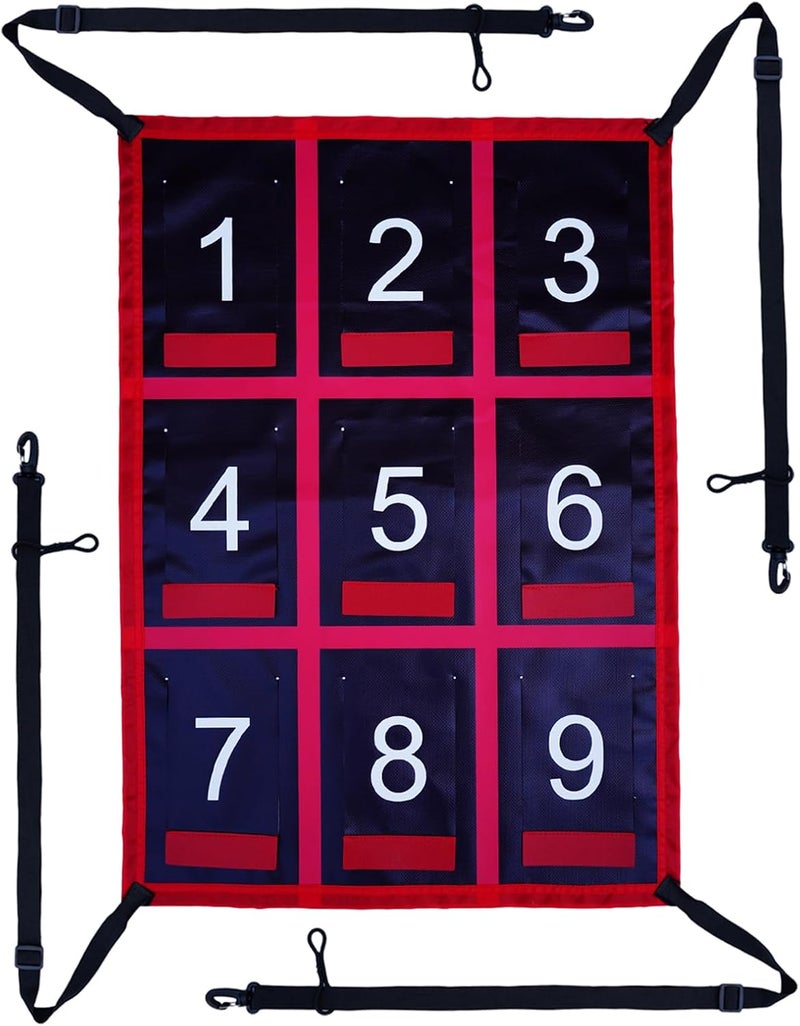 CORECISE Strike Zone Target for Baseball Softball net, Throwing Pitching Hitting Batting Catching Practice Target, Pitcher Accuracy Training Aids - Image 1